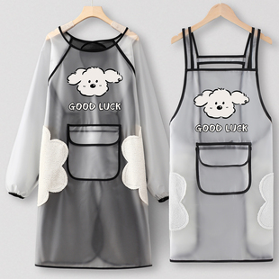 防水围裙宠物店罩衣女新款厨房家用保洁工作服男上班专用防油定制