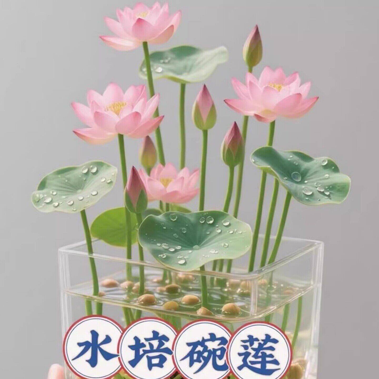 水培碗莲种子好养易活四季播种开家庭园艺种子