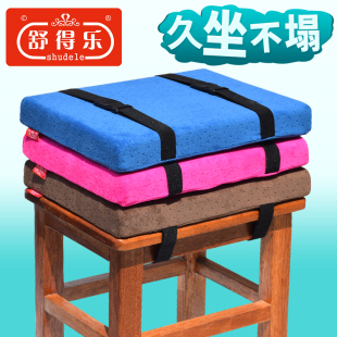 厂上班车工缝纫制衣凳子板凳软垫子屁股座垫 冬天毛绒坐垫屁垫服装