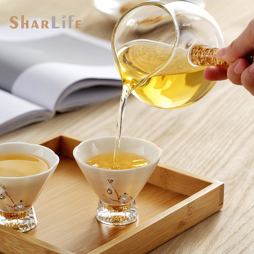 SharLife创意金箔茶具功夫茶具