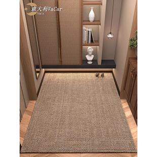 意大利入口门地垫纯色彷剑麻地毯可定制入口门垫入口门垫