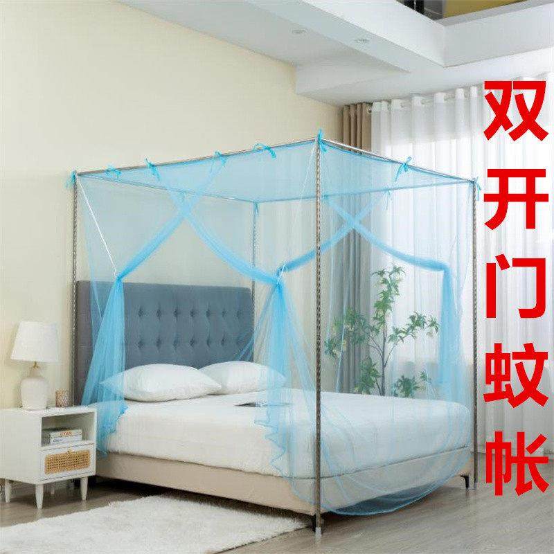 双门1.5米1.8米2米2.5米3米加长大蚊帐拼接床炕上蚊帐加高老式,床上用品,蚊帐,淘宝优惠券,粉丝福利购,淘宝优惠卷
