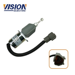 发电机配件电磁阀 15100柴油发电机熄火电磁阀 工厂货源 32A87