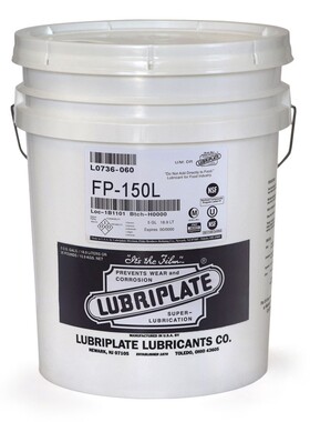 威氏LUBRIPLATE FP-150L输送机链条 钢丝绳食品级防水粘附油18.9L