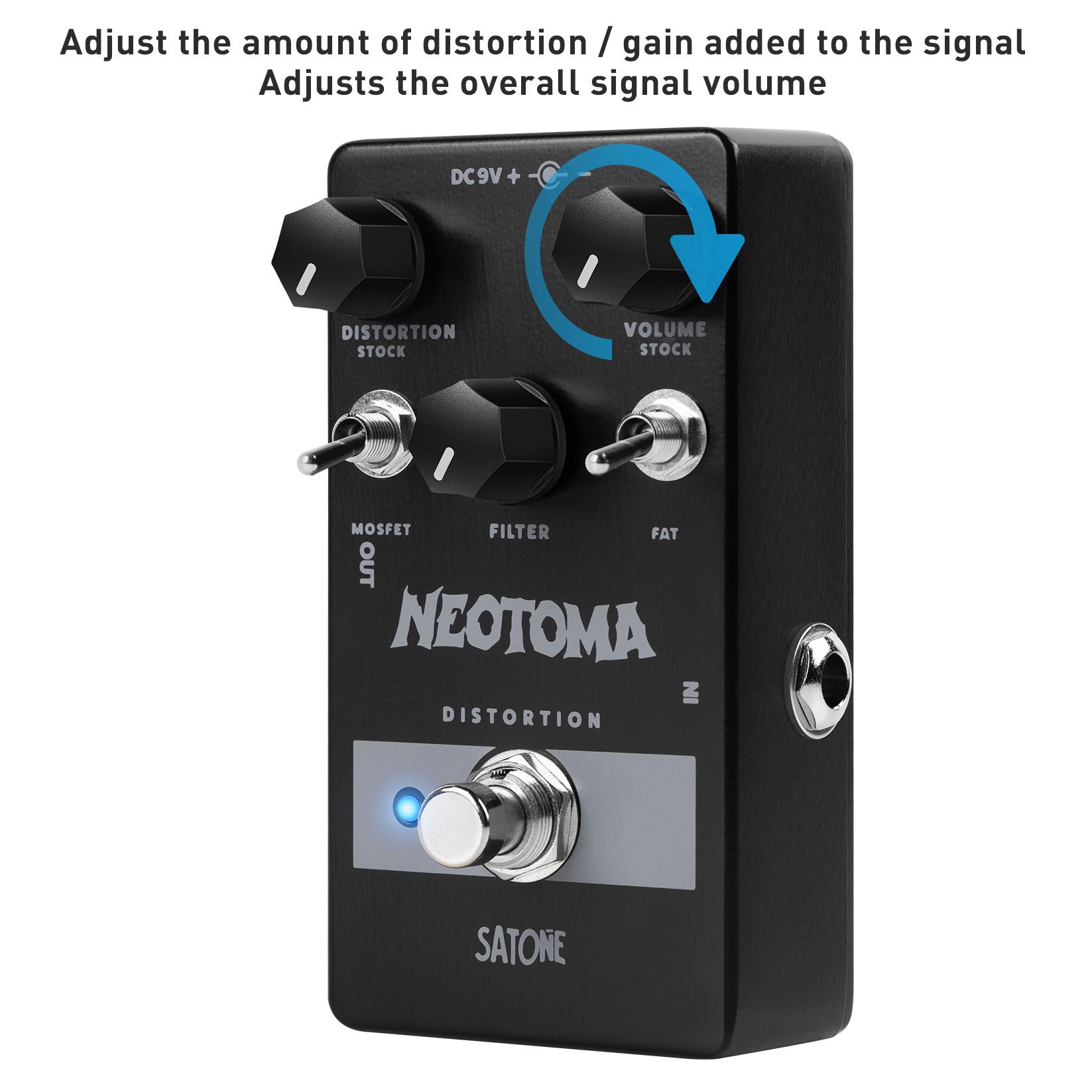 Satone S809 Neotoma Distortion单块效果器