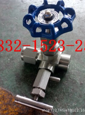 KGMJ11F/H-160P 带取样嘴304SS不锈钢高密封取样截止阀油田针型阀