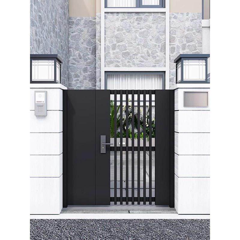嘉恒铝合金院门房屋户外花园铁门电动农村自建房屋大门院门