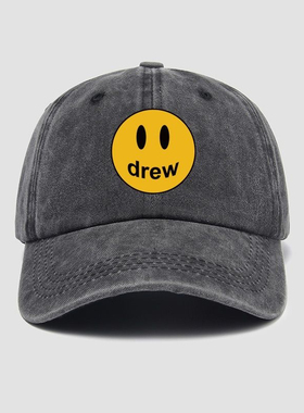 DREW斯汀比伯同款高街帽子棒球帽男女原创鸭舌帽遮阳帽户外情侣