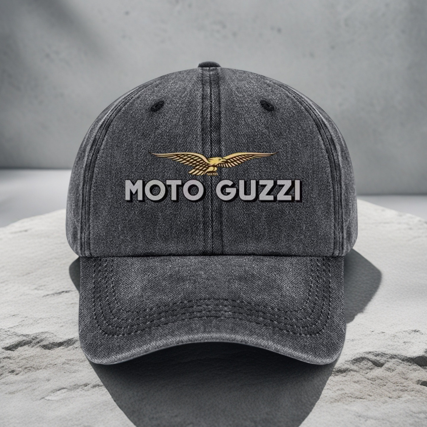 MOTO GUZZI摩托车帽子棒球帽男女潮鸭舌帽遮阳帽户外防晒休