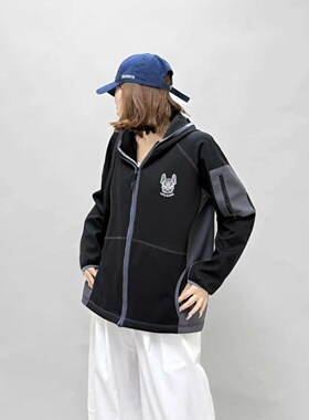 2025新款男女同款连帽卫衣外套25191