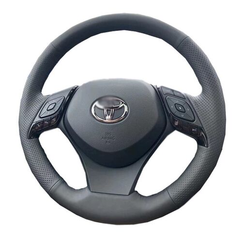 适用于丰田奕泽C-HR全包把套手缝真皮把套方O向盘专用把套专车专