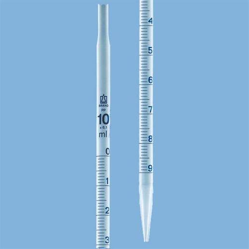 三博特塑料刻度移液管1/2/5ml10mlEx校正普兰德PP移液管环标吸管