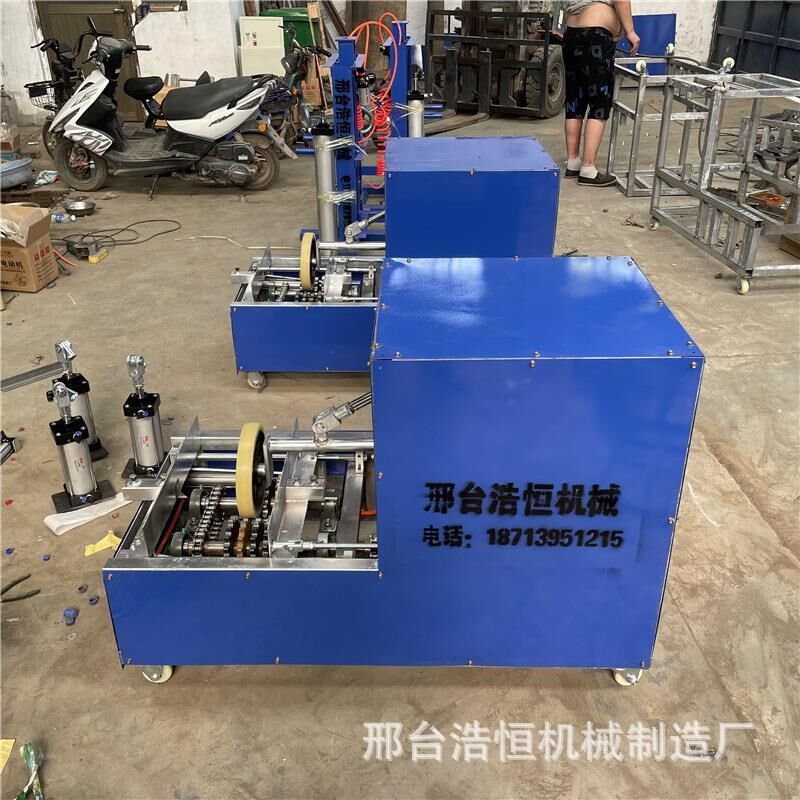 新型轮胎切割f机双刀切圈机废旧轮胎切割机全自动双面轮胎割胎机