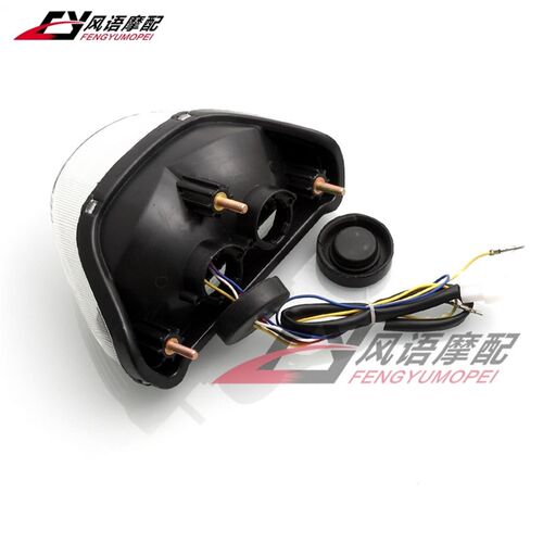 适用于川崎 ZX-12R ZX12R x00-05年 LED后尾灯 后刹车灯总成带转