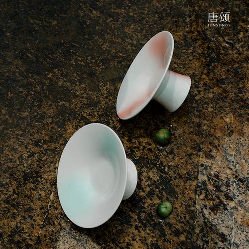 唐颂点心碟高脚碟乔迁礼物