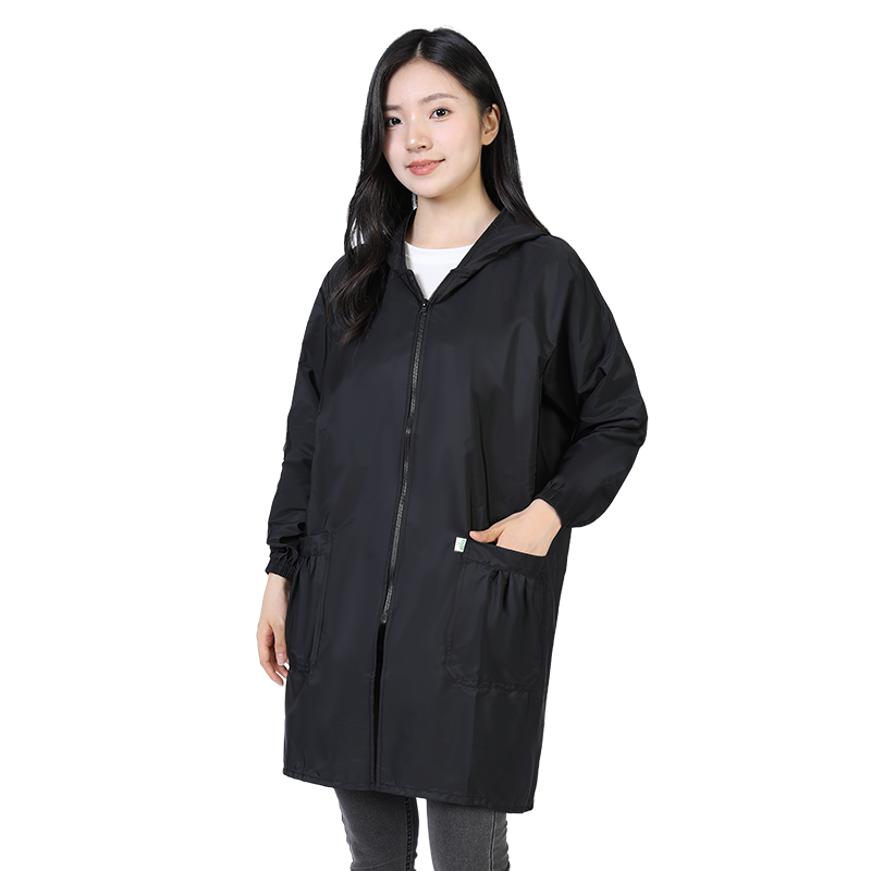 涤棉简约是家务清洁简约防水罩衣