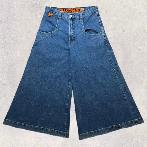 SETWEAR JNCO BACKGY Джинсы Широкие брюки для ног Y2K Мужчины Хараджуку