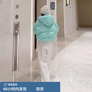 欧货短款羽绒服女冬季2025新款小个子版型好看漂亮保暖面包服外套
