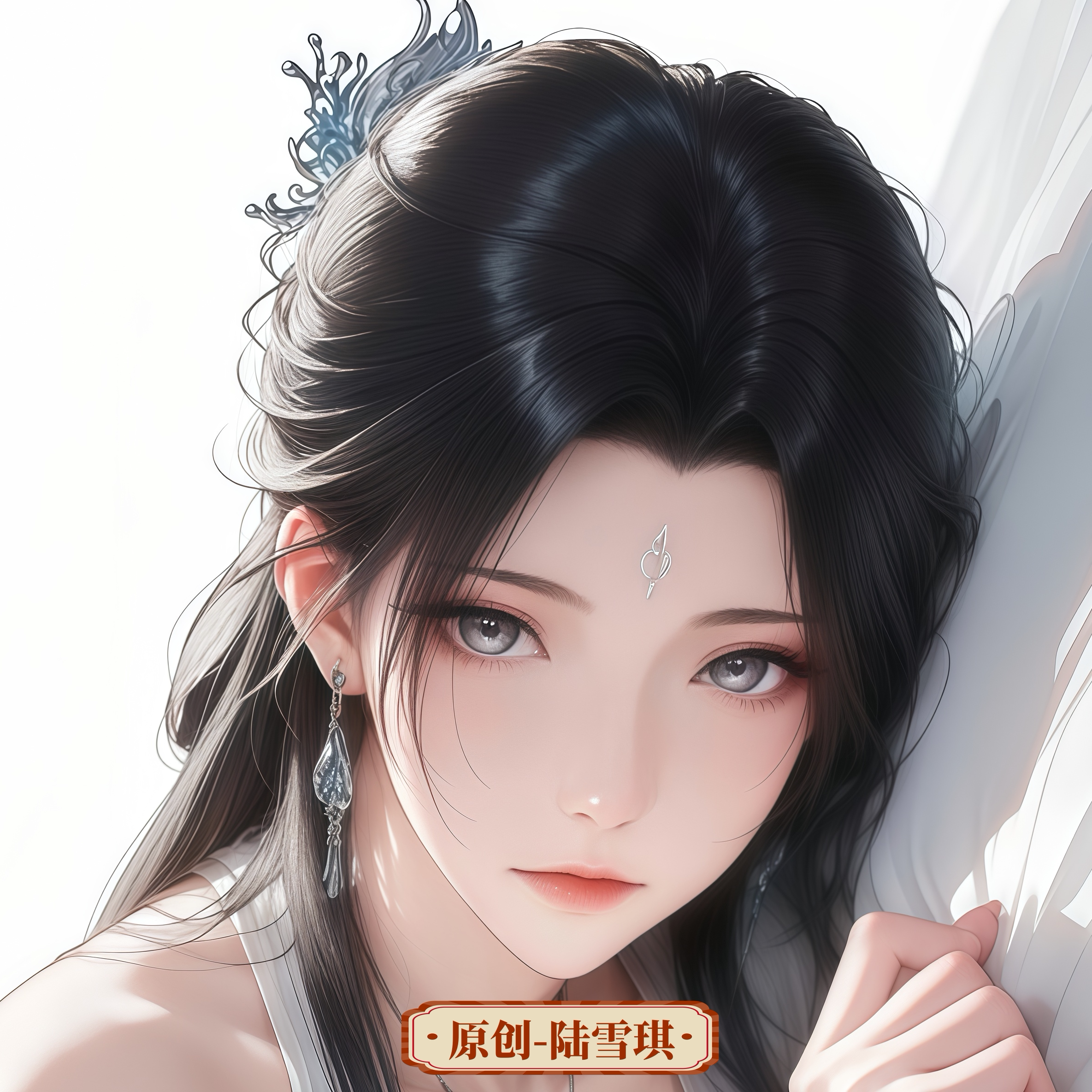 原创-动漫等身抱枕定制二次元游戏周边人形等人高枕头诛仙 陆雪琪图片