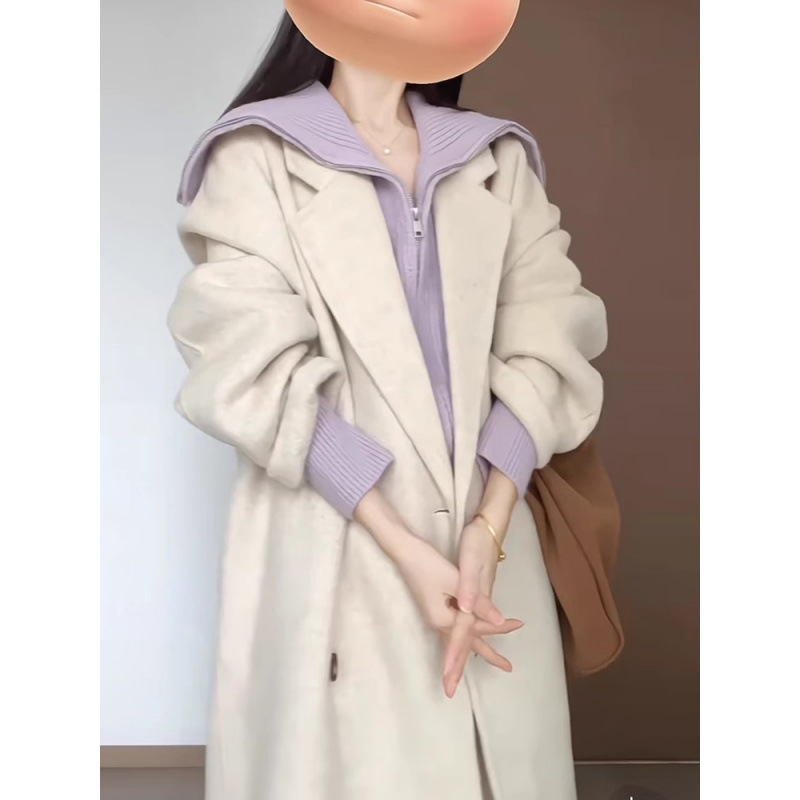 2025新款气质毛呢外套高级感