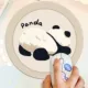 Panda Mouse Pad Special Precependient Thin Model