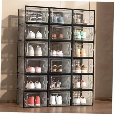 Shoe storage box basketball Shoe cabinet Shoes rack收纳鞋盒