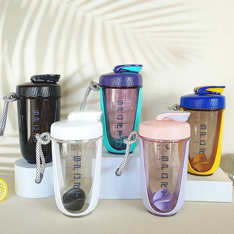 Smart Shake Gym Protein Shaker Mixer Cup Blender Bottle Wit 餐饮具 摇摇杯 原图主图