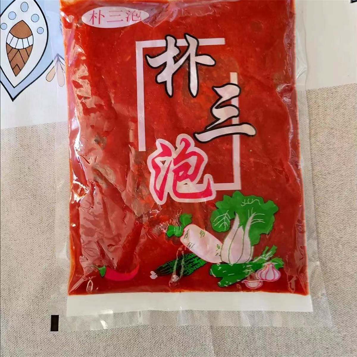 新日期朴三泡正宗韩国辣白菜酱腌料泡菜韩式腌制炒年糕袋装甜辣椒