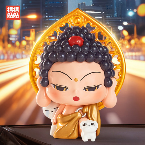 福福贴贴愿王大人盲盒手办