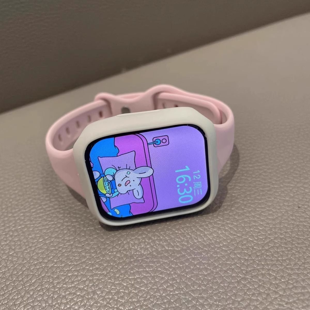 小蛮腰蝴蝶扣小米红米5/4代RedmiWatch432手表带硅胶新款男女适用