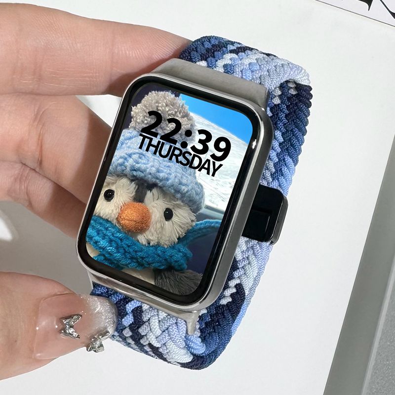 夏季新款小米手环9pro磁吸表带8pro腕带红米watch4运动手表替换带