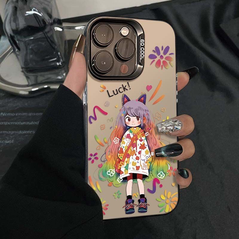 女孩适用于iPhone13promax苹果手机壳16/14/12高级15puls小众X/8p