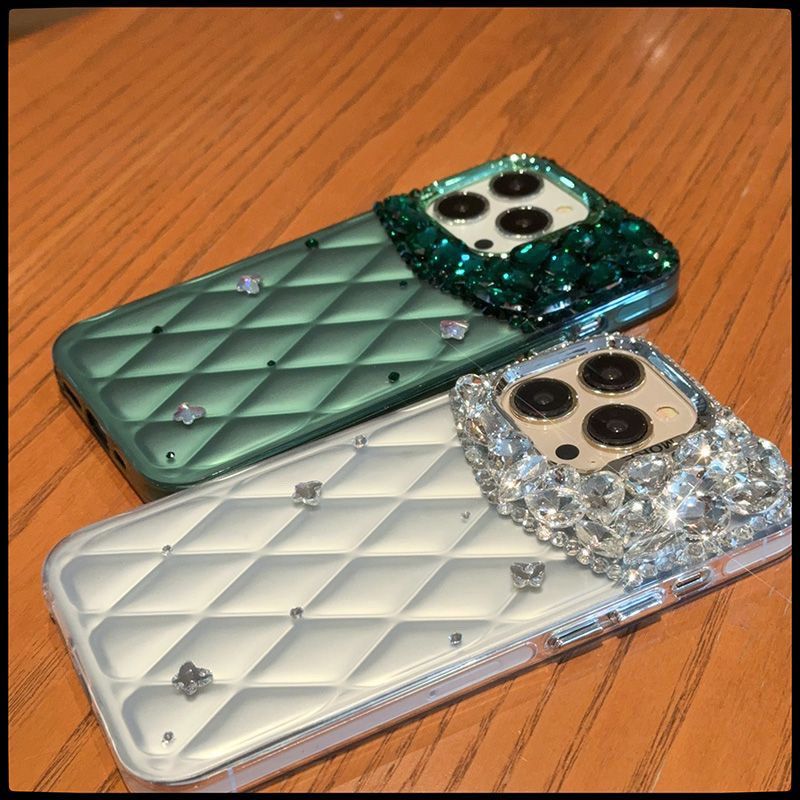 17苹果15手机壳新款iPhone14小香风13高档12硅胶11防摔网红镶钻16