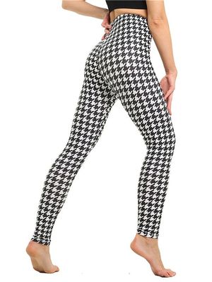 条纹印花九分裤运动女士