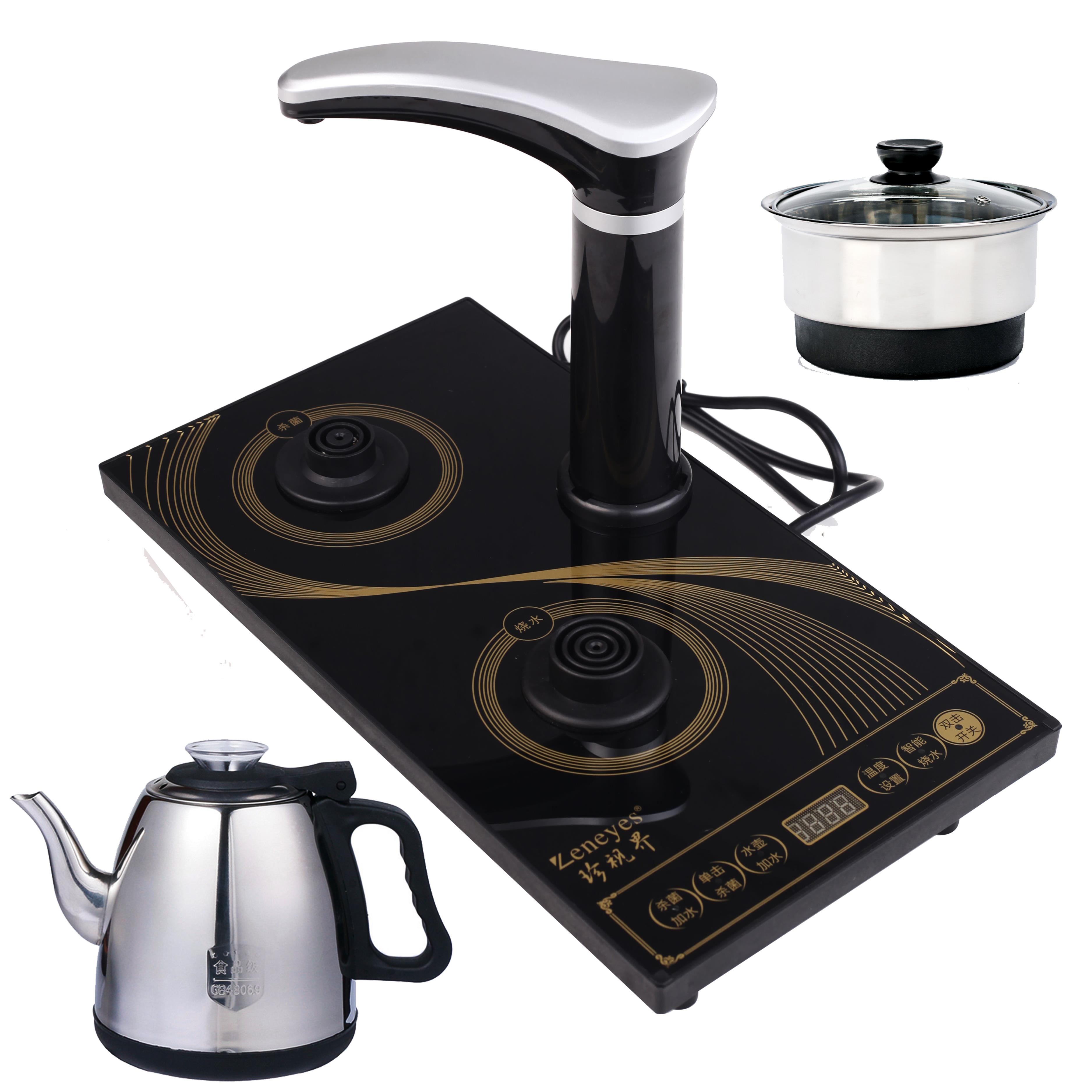 珍视界全自动上水电茶炉水壶瓷有情茶言热水壶20*37台嵌两用配件