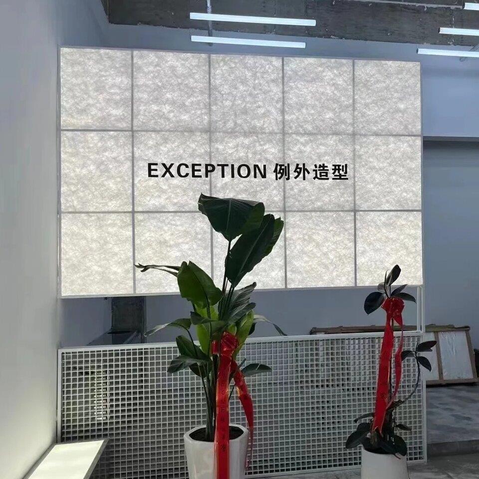 透光杜邦纸软膜灯箱服装店门头发光招牌美容美发店天花吊顶广告牌