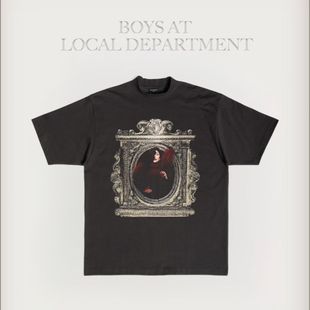 GAGA嘎嘎巡演周边短袖 LADY 粉丝自制应援印花T恤上衣 BALL MAYHEM