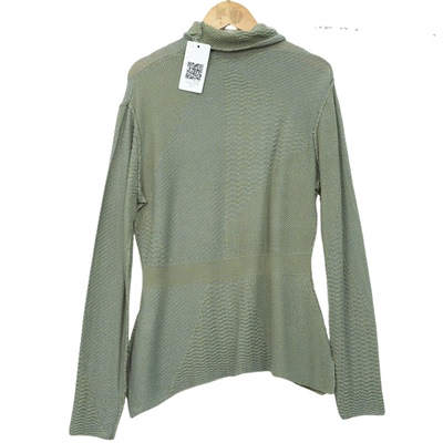 【GL】A3折扣女装新款洋气通勤秋冬气质豆沙绿女士套头衫-21061