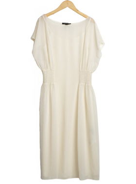 【卡利亚里】A2折扣女装撤柜品牌折扣气质白色连衣裙-L0046