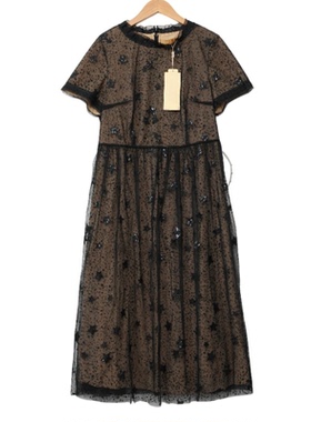 睐家精选品牌女装高端休闲时尚气质百搭女黑色连衣裙睐A2-17612