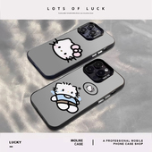 新款 可爱kt猫适用苹果16情侣手机壳iphone15promax华为pura80荣耀mate70小米nova14红米opporeno三星vivo一加