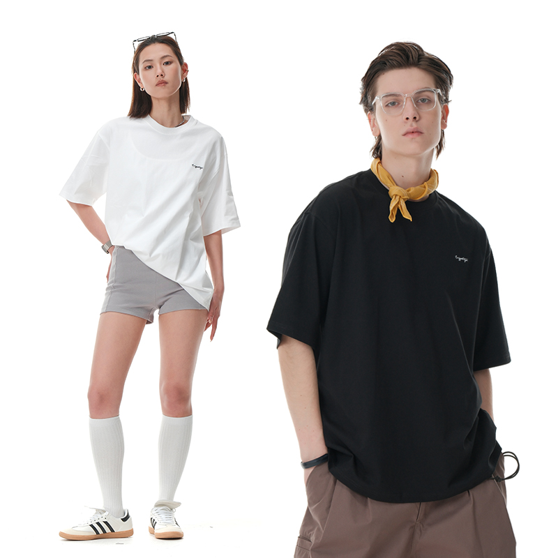 EWIG索罗娜凉感刺绣T恤