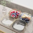 2025新款 水果盘客厅家用茶几零食摆放盘果盆轻奢高级水果盘水果篮