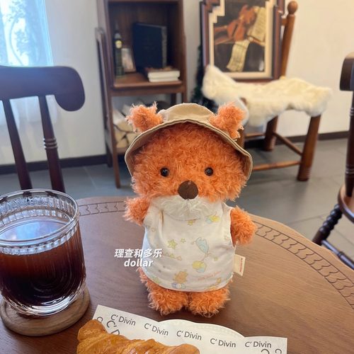 Jellycat娃衣little小短腿狐狸衣服Nici玩偶小狗衣服眼镜帽子配饰
