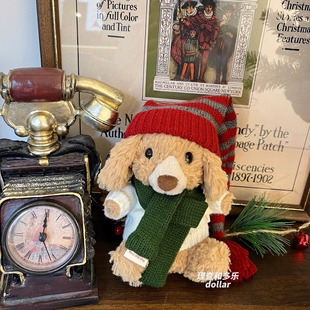 Yummy小狗娃衣jellycat巴塞罗熊衣服16cm丹麦圣诞装nici玩偶衣服