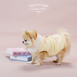 ChestnutBabe 糖果甜心夹心棉服 秋冬原创狗狗可爱宠物保暖棉服