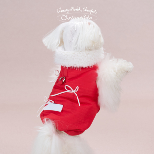 「限定」ChestnutBabe 圣诞棉服 秋冬原创狗狗可爱宠物保暖棉服