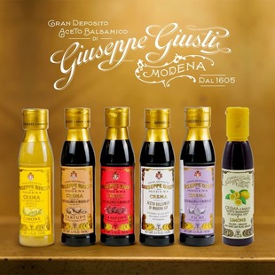 balsamico crema意大利进口玖斯蒂忌廉醋无花果松露调味果醋150ml