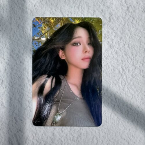 aespa 吒 正规二karina柳智敏小卡 kms特典卡户外柚 中文卡背