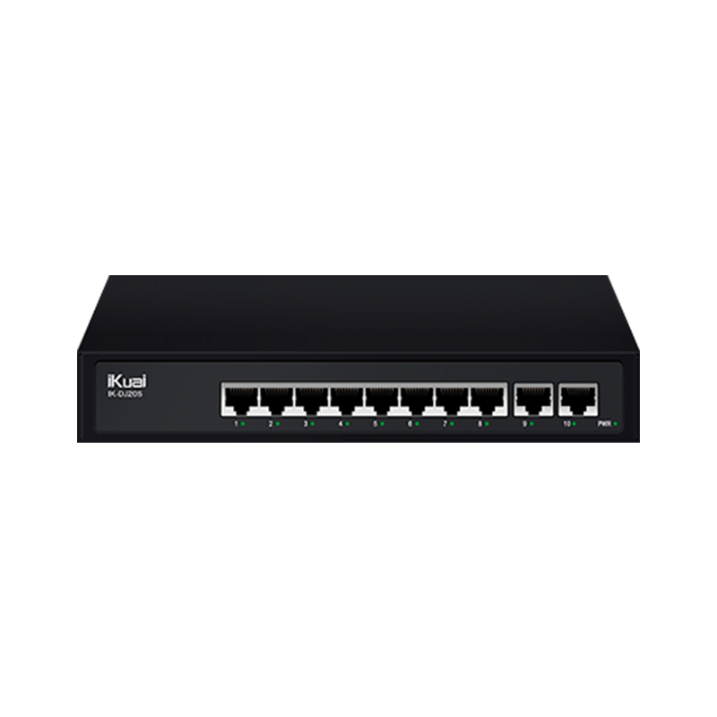 爱快10口千兆交换机poe供电